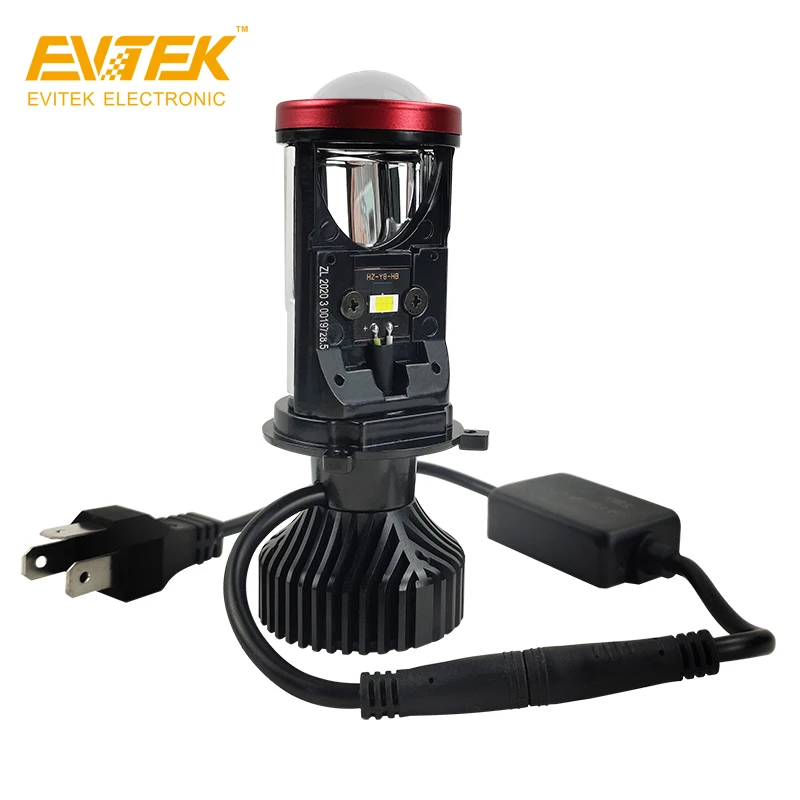 EVITEK Factory Price Wholesale led Headlights Lens Y8 Mini Led H4 Projector
