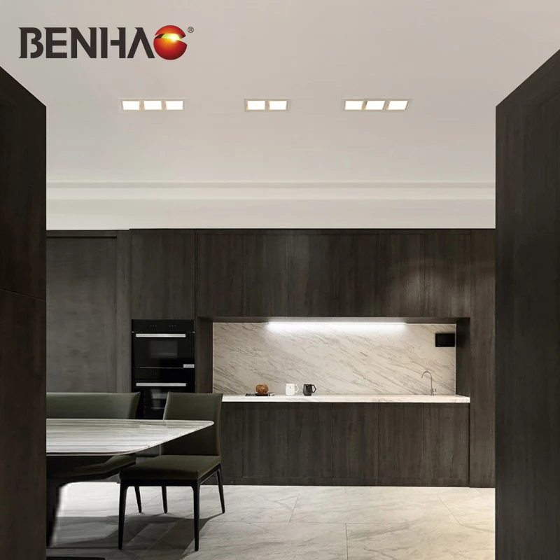 Elegant Indoor Ceiling Embedded Spotlight Popular Nice Chip&Driver Living Room Cloth Shop Mall Led Ceiling Light