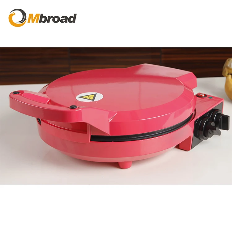 Professional 220V Multifunction Portable Aluminum Round Home Electric Pizza Maker