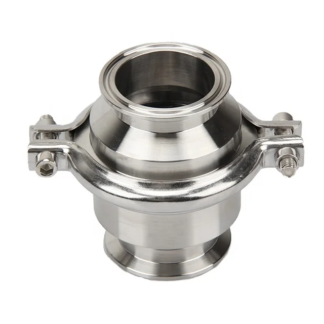 KQ Sanitary Stainless Steel ss 304 316 Tri clamp triclamp tri-clamp 2 inch 6' ferrule non return check valve