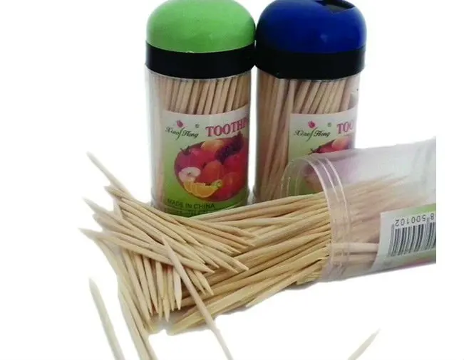 
Bulk Eco Friendly Bamboo Toothpick Disposable Tooth Pick Stick Wooden Toothpicks From China 