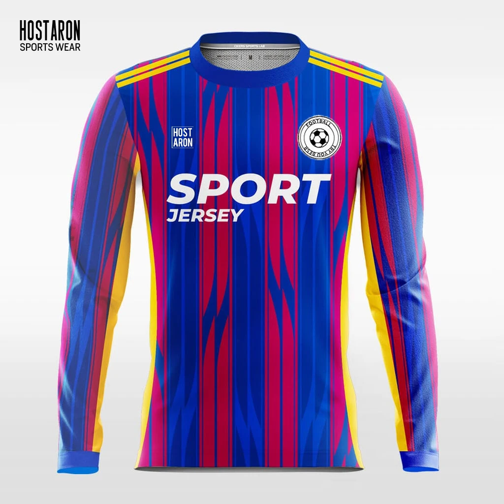 HOSTARON New Season Soccer sets Men Kids Long sleeve Football Shirts Outdoor Sports Soccer Jerseys