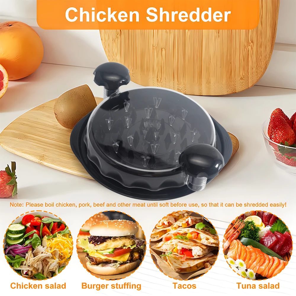 Wholesale Food grade kitchen tool manual meat chicken shredder tool twist