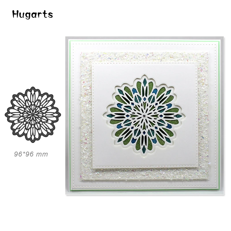 Frame Dies Flower Pattern Metal Cutting Dies For Scrapbooking Card Making Craft Embossing Cut Dies Stencil