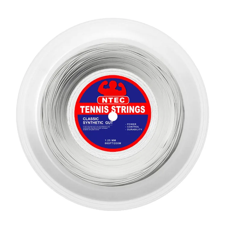 Hot selling 200m colored tennis string with high tensile strength, customizable