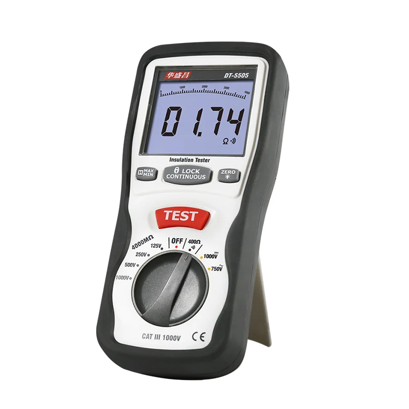 Dt-5500 5505 digital insulation meter Electrical equipment and insulation material resistance measurement