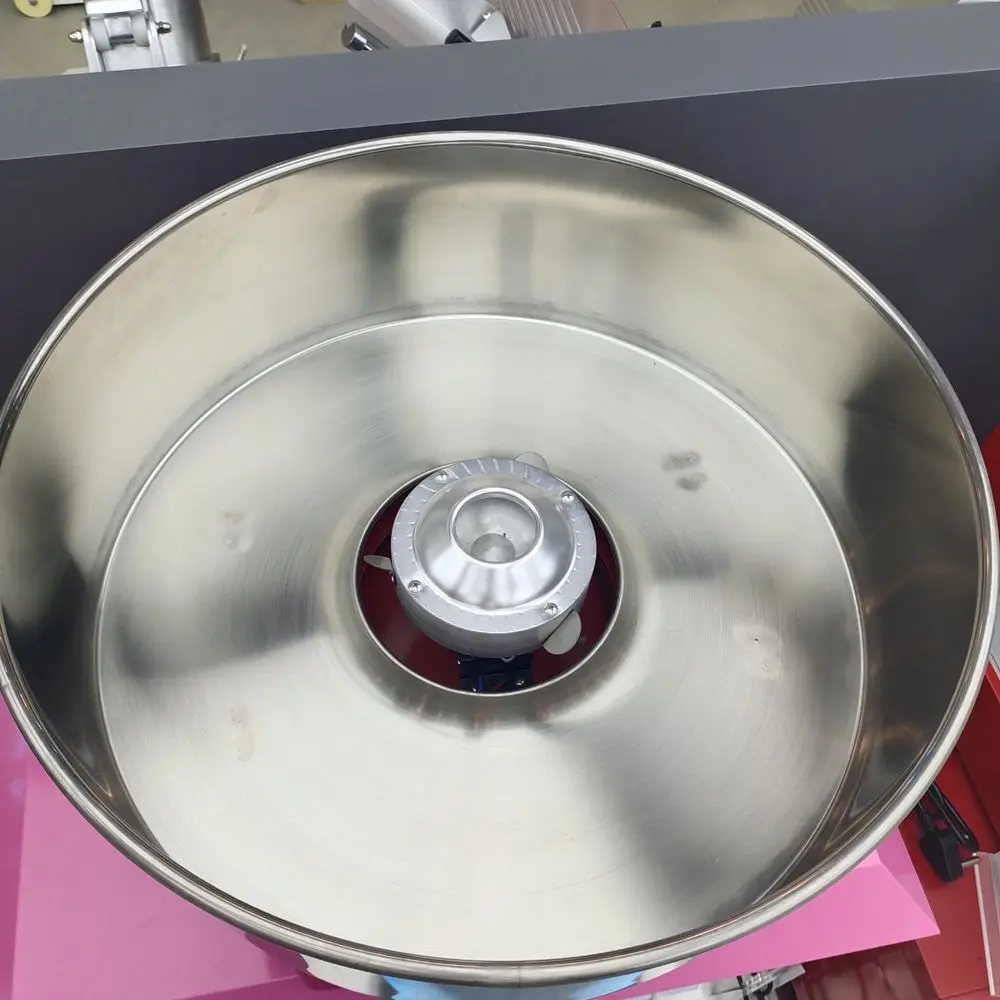 Factory Price Stainless Steel Commercial Electric Cotton Candy Floss Machine New Condition Home Use Food Motor Core Made Fruit