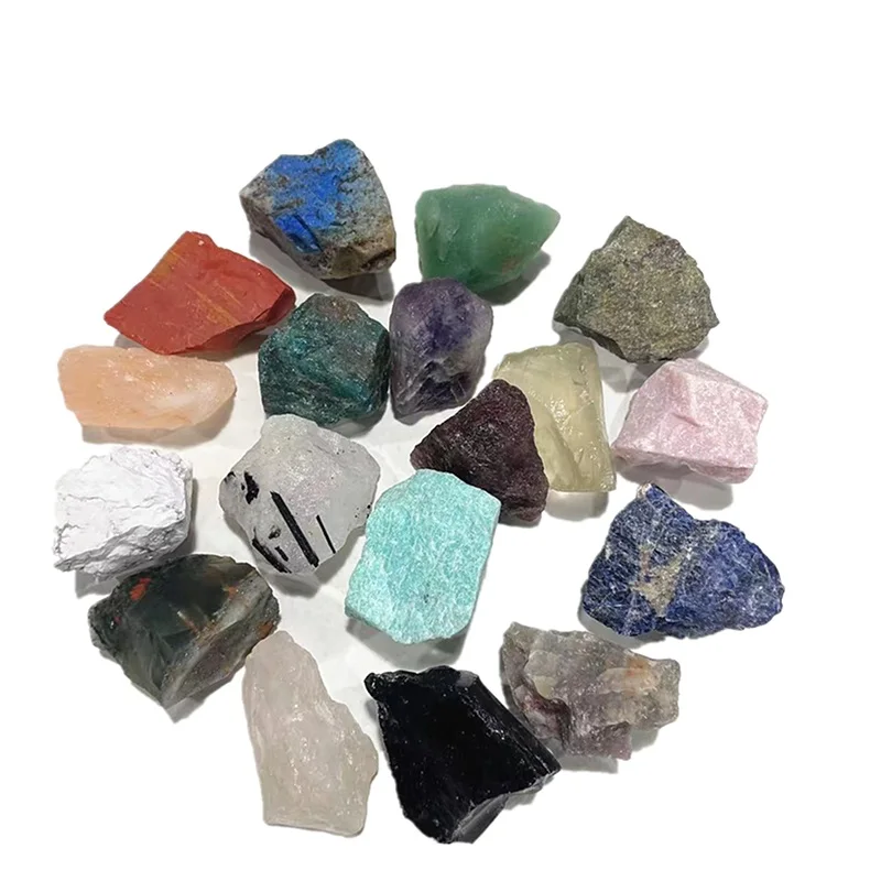 Wholesale Bulk Natural mixed material Raw Gemstones Rough crystal Stones For Jewellery