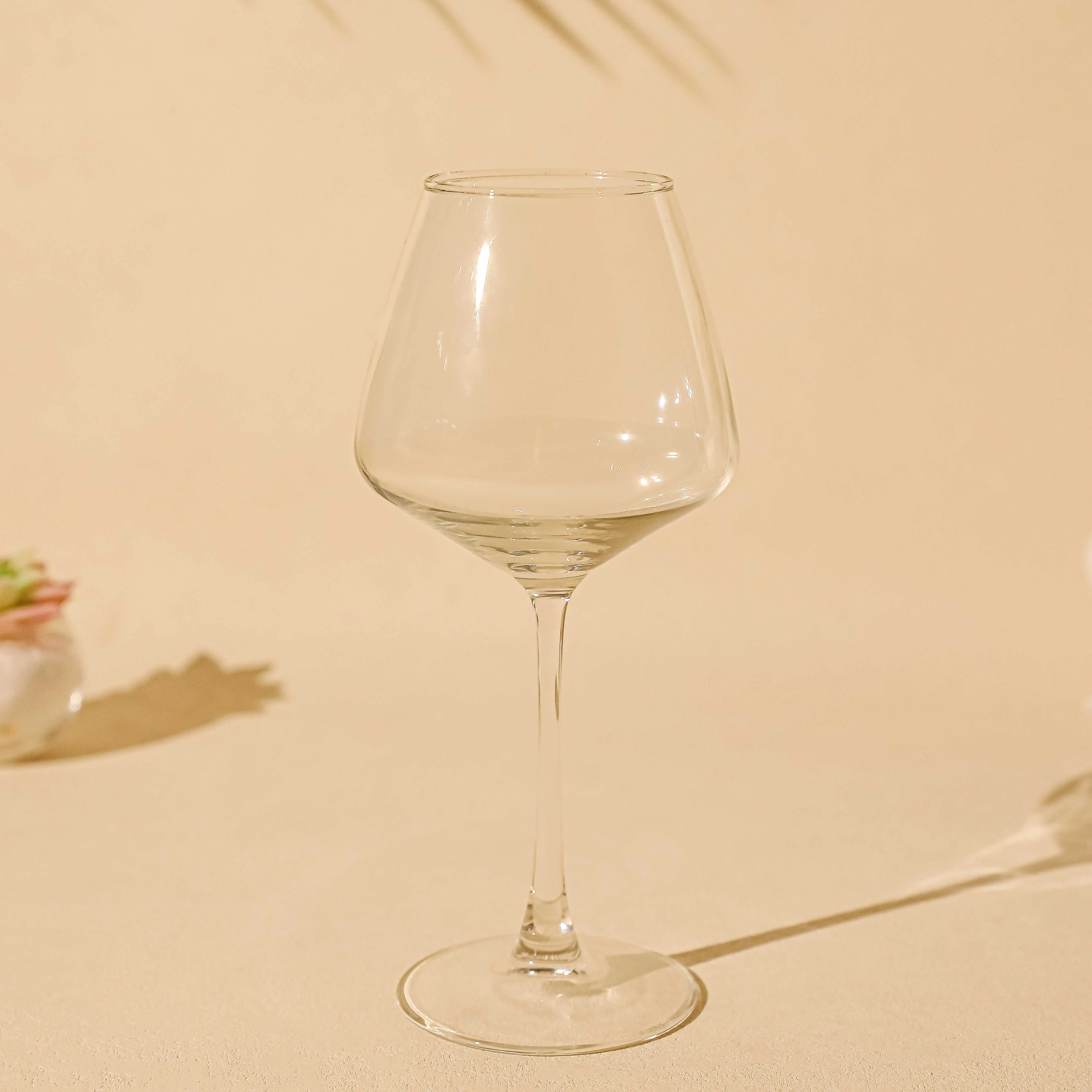 High Quality Classic Elegant clear Crystal Goblet Wine Glass for Dinner or Family Restaurant bar Use