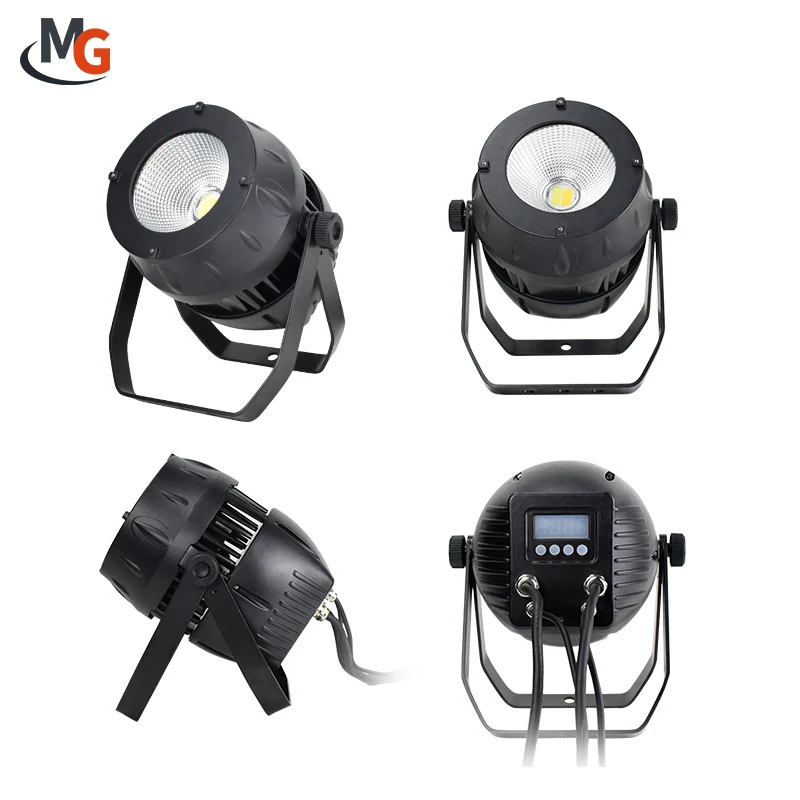 LED Stage Lighting DMX Warm White Cold White Waterproof LED COB 200W Par Light Professional Stage Light for Outdoor Wedding
