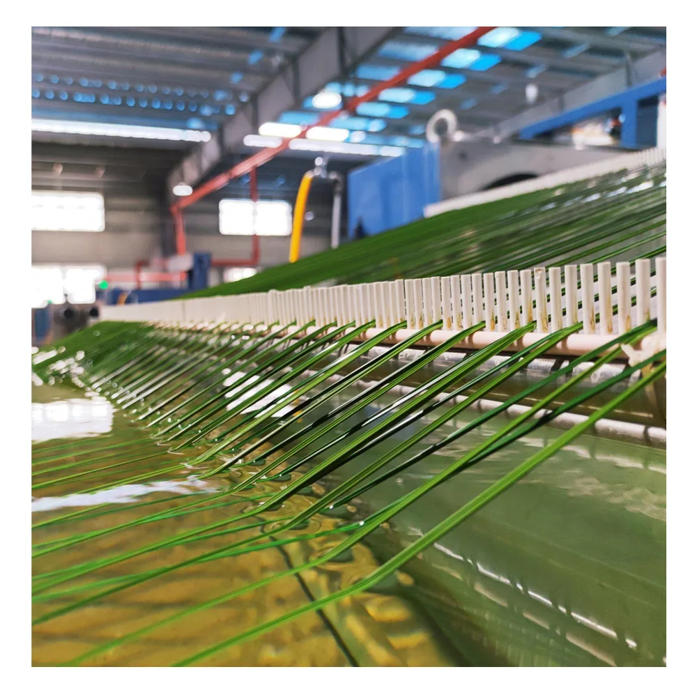 SHANZHONG Simulated lawn production line Automatic Synthetic Grass Turf Machine Producing