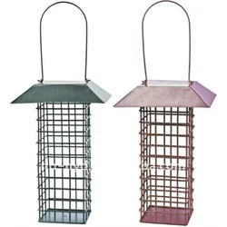 2022 New Type Bird Seed Feeder Outdoor Danging Mesh Hanging Bird Feeder