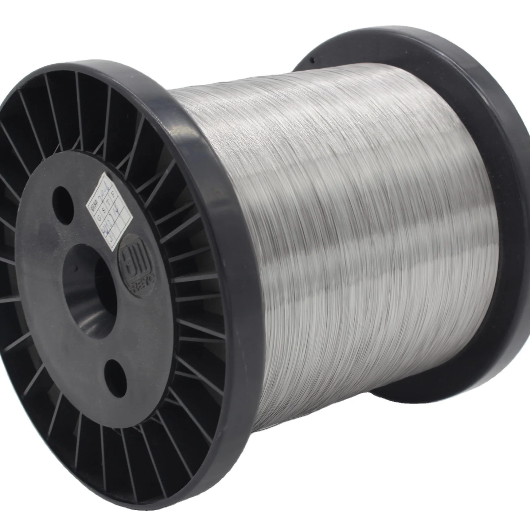 Heat Resistant Electric Wire Nicr 60/15 Nickel Chrome Alloy Baling Wire Black Annealed Dead Soft Flat Wire Bright White 700-900