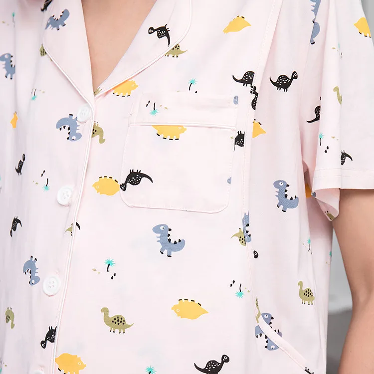 Two Piece Pijama For Pregnant Woman