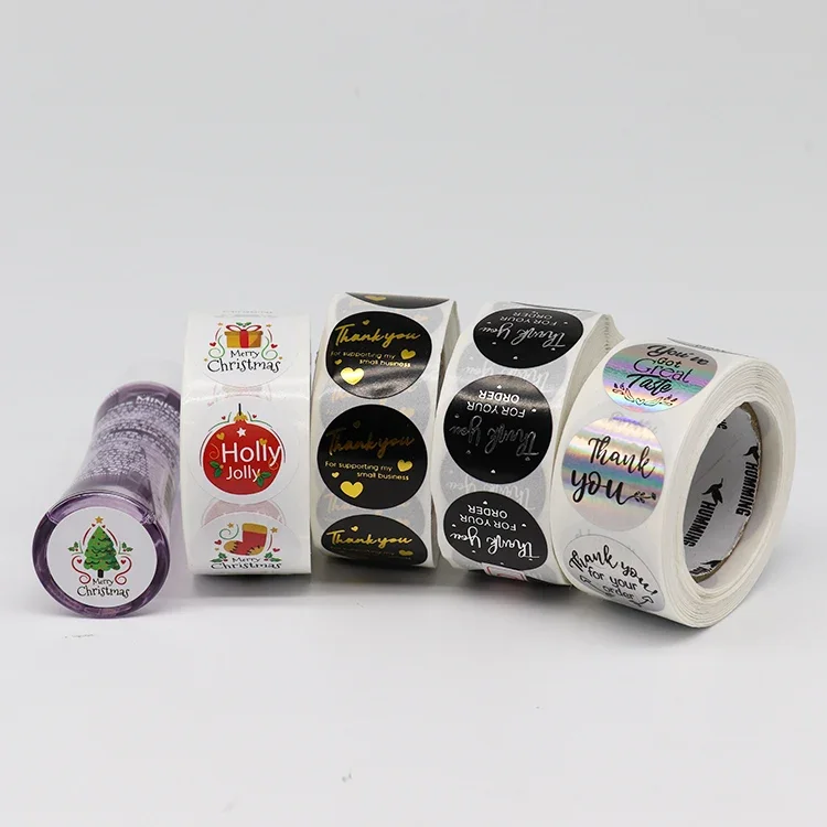 Hot Selling Decorative Stickers Customizable Cartoon Patterns and Letter Labels Multiple Styles Sticker For Packaging