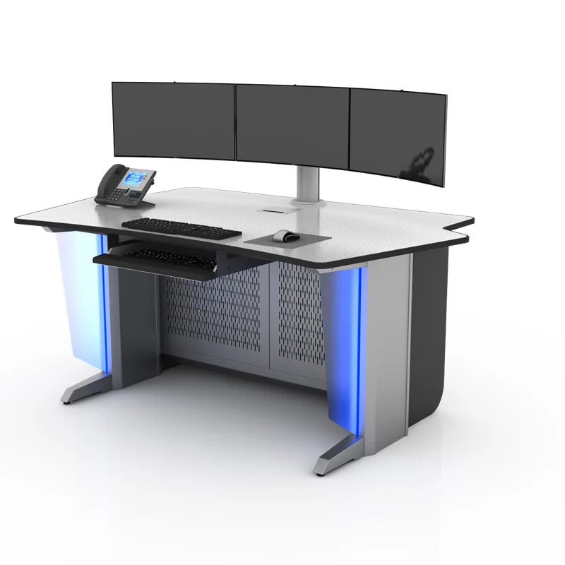 Kehua Fuwei Custom Control Room Consoles Centros de Control  Security Furniture Operator Control Room Consoles Security Desks