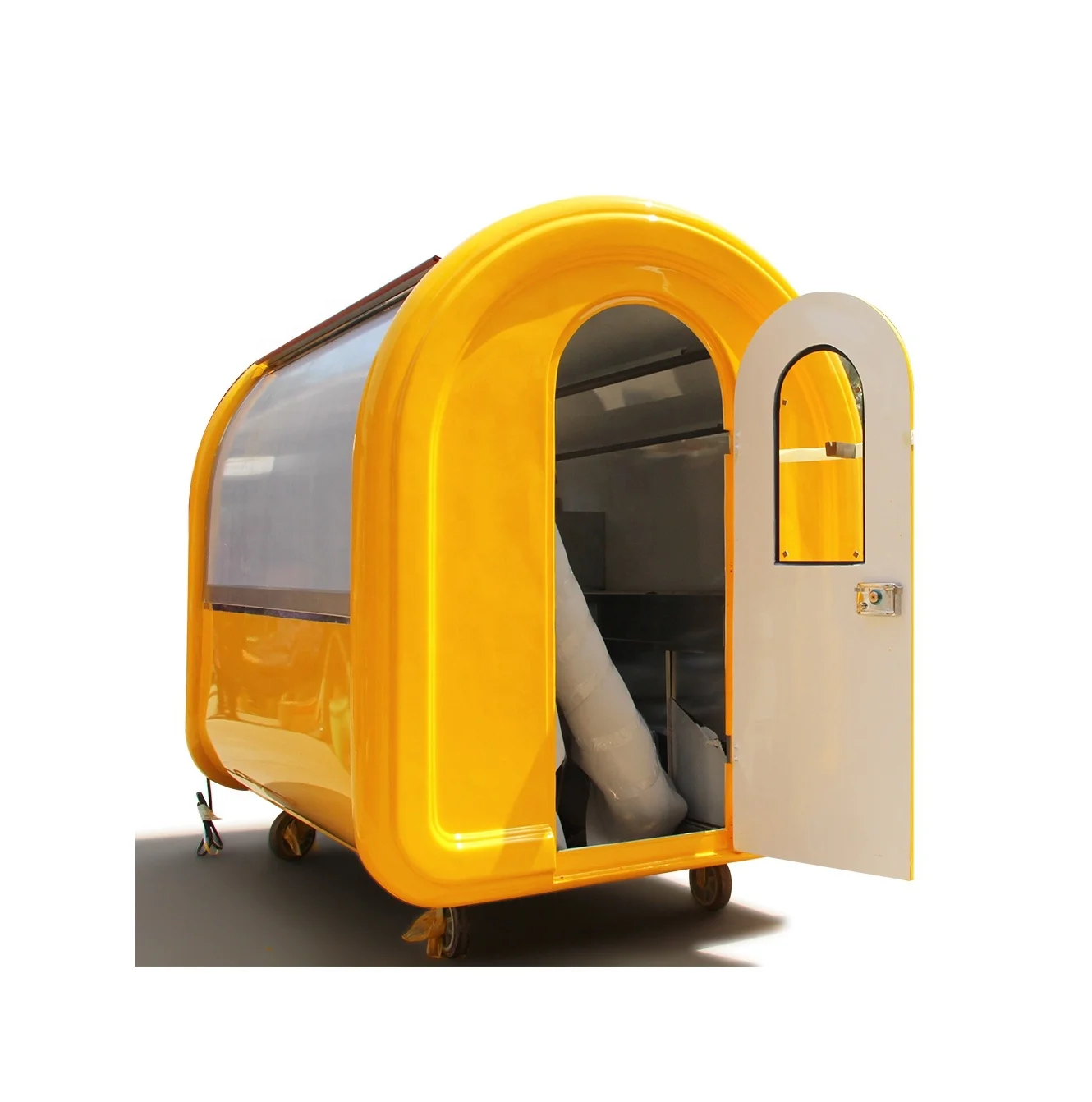 Customized Mobile Ice Cream Coffee Hot Dog Fast used Food Trailer