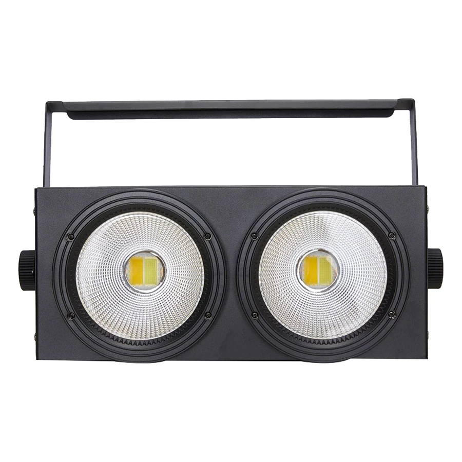 2 шт. 100 Вт глаза 2*100 DMX 512 Cob Алюминиевый Светодиодный свет Par