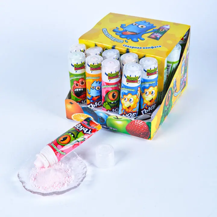 Wholesale Funny Toy Shaped Sour Powder Candy For Kids