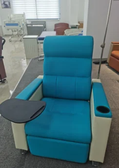 EU-MC534 Factory price economic High Quality manual adjustable Medical Recliner Dialysis Chair manual blood donation chair