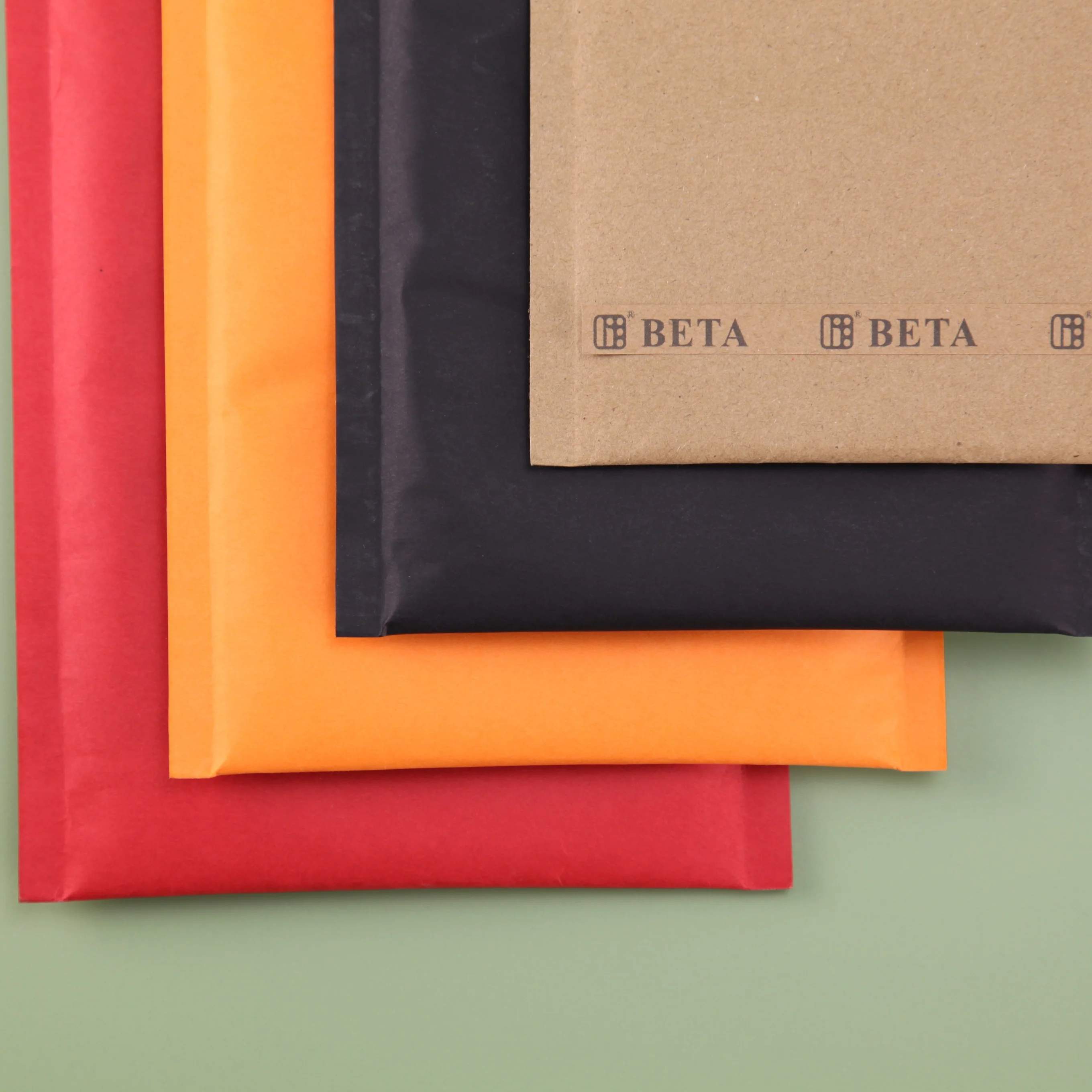 Betapack Eco-friendly Cushioned Paper Honeycomb Padded Bubble Mailer Biodegradable Brown Honeycomb Wrap Paper Packaging Bags