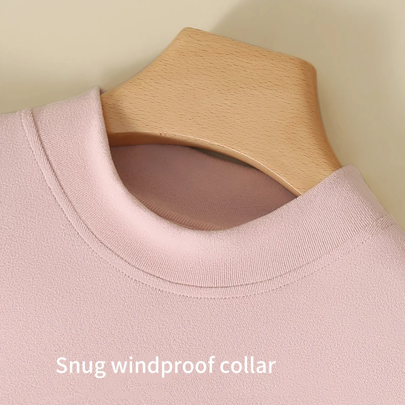 Factory direct thread cotton de velvet collar ladies warm set ground velvet lock hot long Johns wholesale a generation