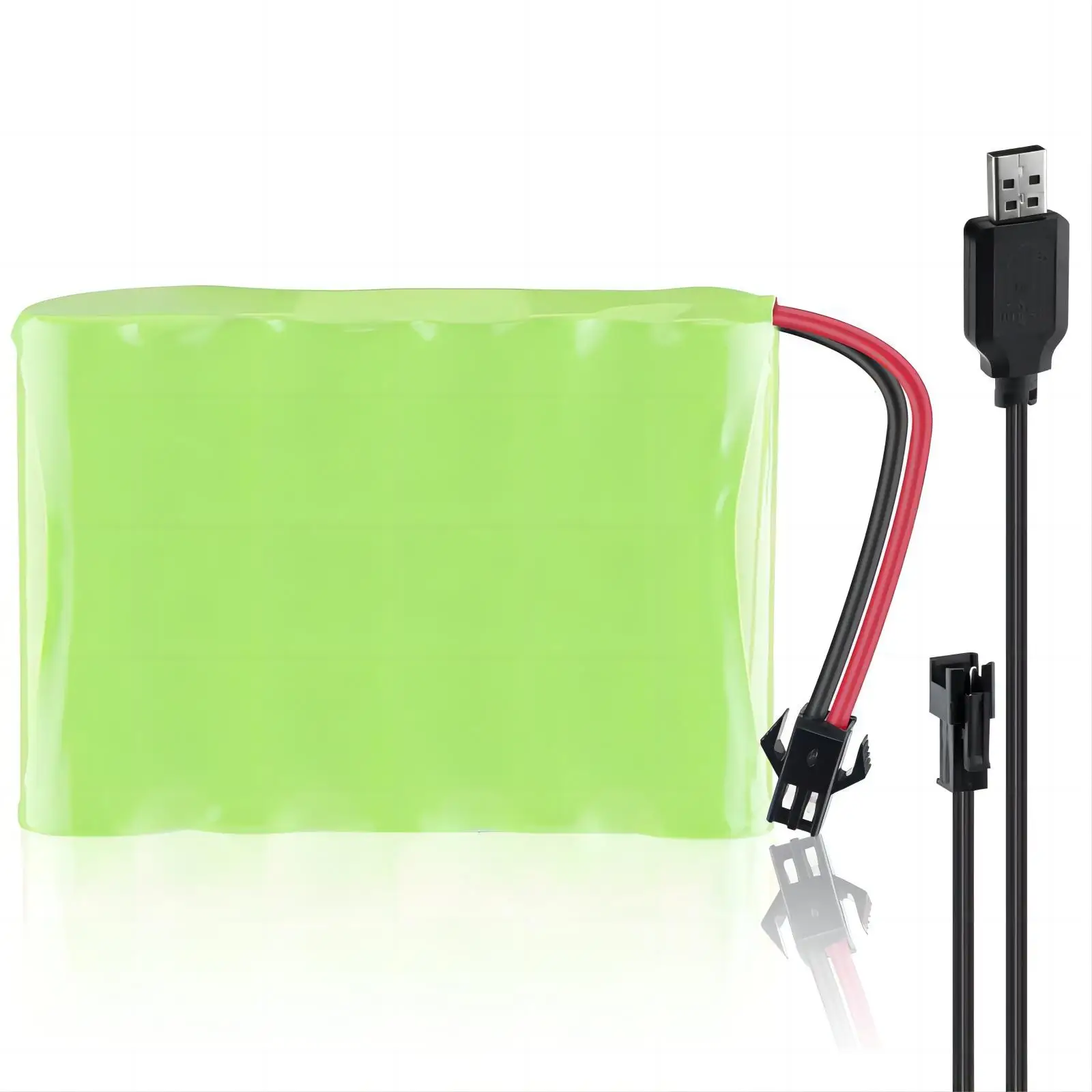 Factory Wholesaler AA 2600mah 7.2v ni-mh aa rechargeable battery pack for power tool/lighting