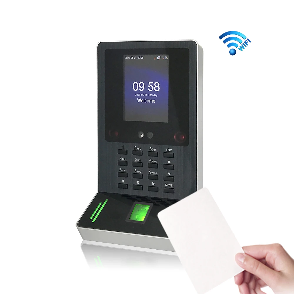 Face Biometric FingerprintAccess Control and  ID card Time Attendance Terminal with WiFi Function