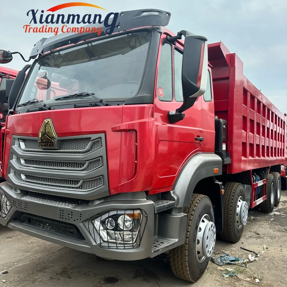 Low Price Howo NX Right Or Left Hand Drive 320-400HP Second Hand Tipper Truck 12 Wheel 8x4 Mining Dump Truck For Sale