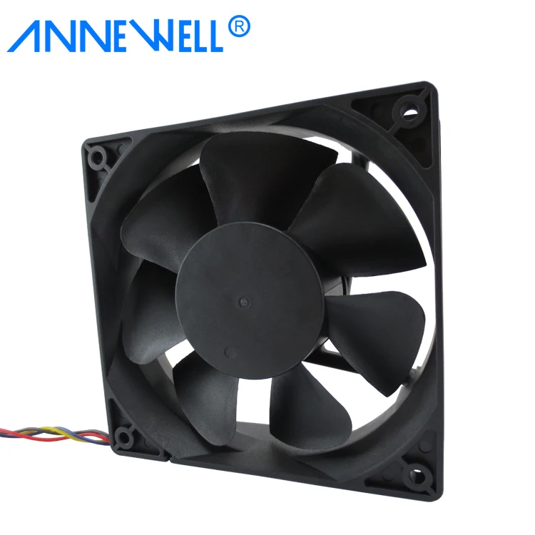 Hot Selling High Pressure High Air Flow 120*120*38 mm 85-230 V EC Brushless Axial Flow 5 inch 12038 Ventilation Cooling Fans