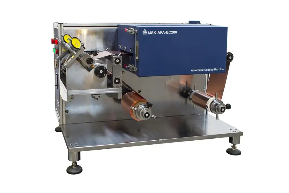 Battery Electrode Film materials automatic Compact Roll to Roll continuous Coater coating Machine Max 160mm with Drying Oven