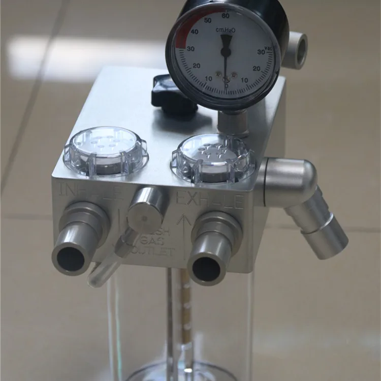 Vet CO2 absorber for anesthesia machine with non-breathing circuit