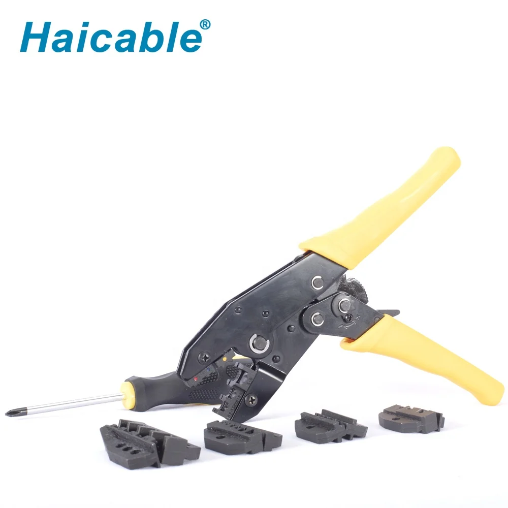 Hand Crimping Tool Sets LXK-30JN Unique Crimper Kit In Bag