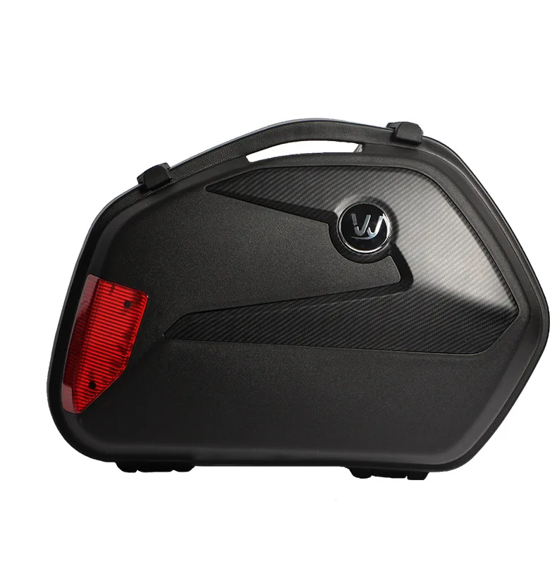 Motorcycle side package box retro motorcycle electric bike general knight box