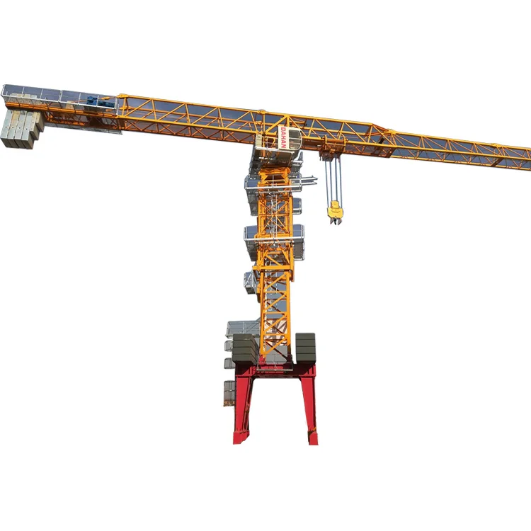 Tower crane  china brand flat cheap price  top tower crane for engineering