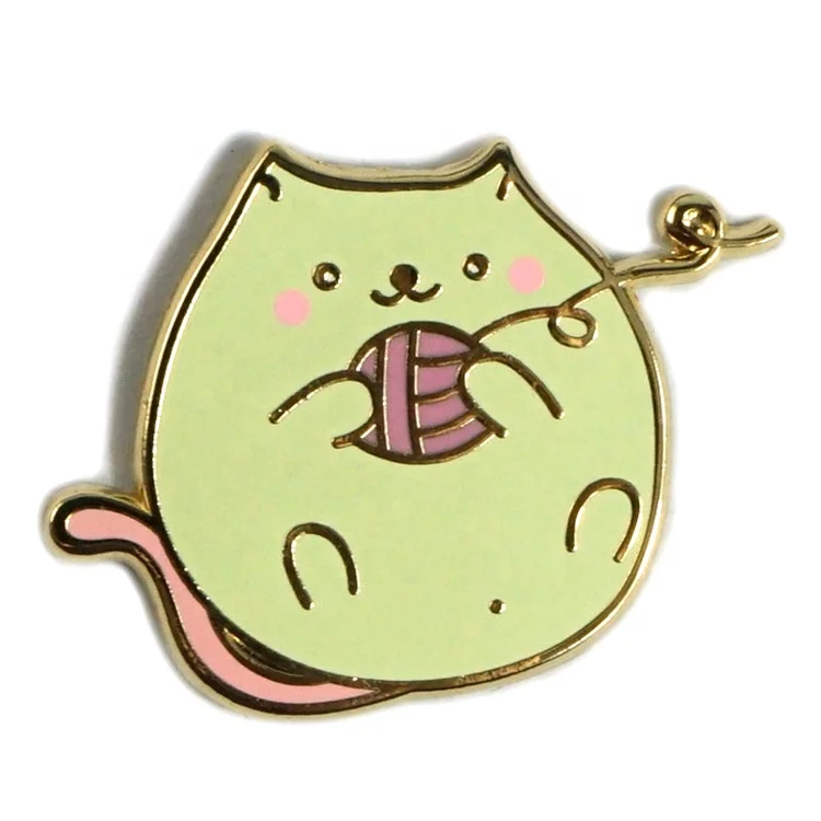 Kunshan Mens Coffee Badges Metal Angel Flower Magnet Lapel Pins Hard Enamel