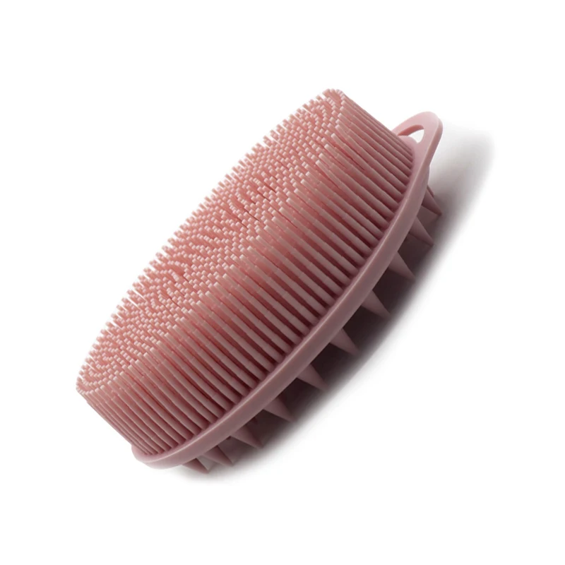 Baifu Soft Silicone Bath Brush Loofah Sponge Sponges Bath Brushes Massager Natural Bath Gloves Supplies
