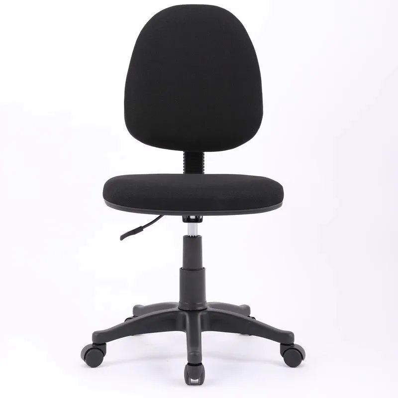 Swivel Staff Fabric Office Chairs Cheap fabric office chair Linen Armless office chair for Work Study