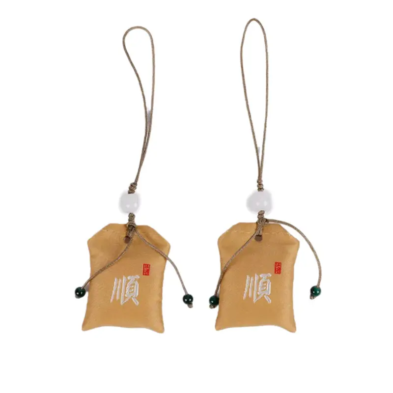 Factory Outlet Custom Japanese Omamori Shinto Shrine Lucky Charm Custom Print Anime Goods With String For Gift