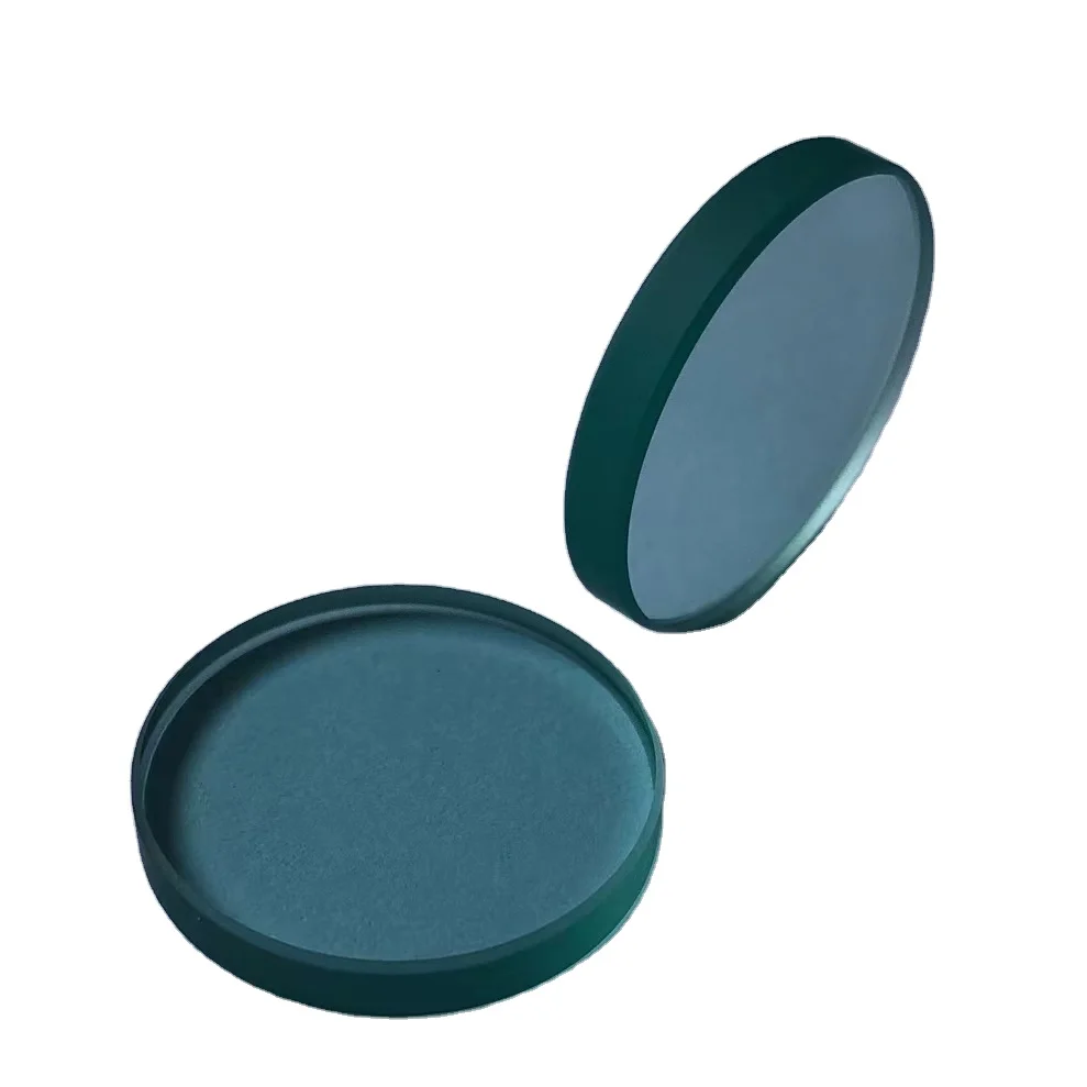 china manufacture customize optical heat absorption glass GRB1 GRB3 KG3 KG5 filter for shadowless lamp