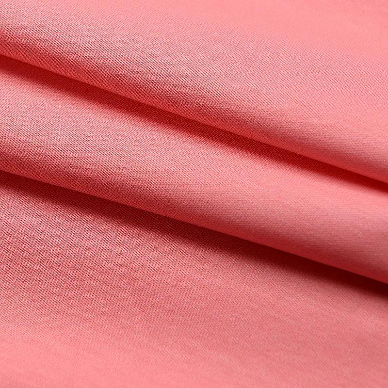 Factory Price 60s 100% Pima Cotton Liquid Ammonia Finishing Interlock 165gsm Knit Fabric For T-shirt