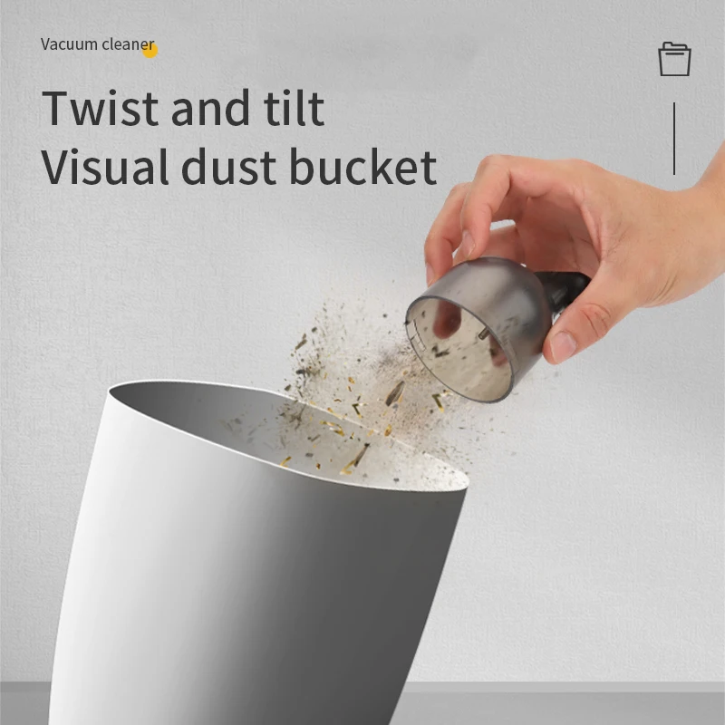 Vacuum Cleaner Mini Portable Desktop Keyboard USB Charging Cleaning Machine Office Home Car High Power Detachable Tool