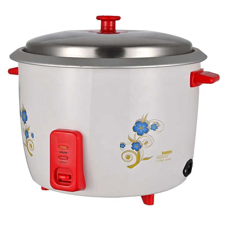 High quality Rice Cooker Cooking Appliances Big size electric rice cooker for restaurant with flower pattern