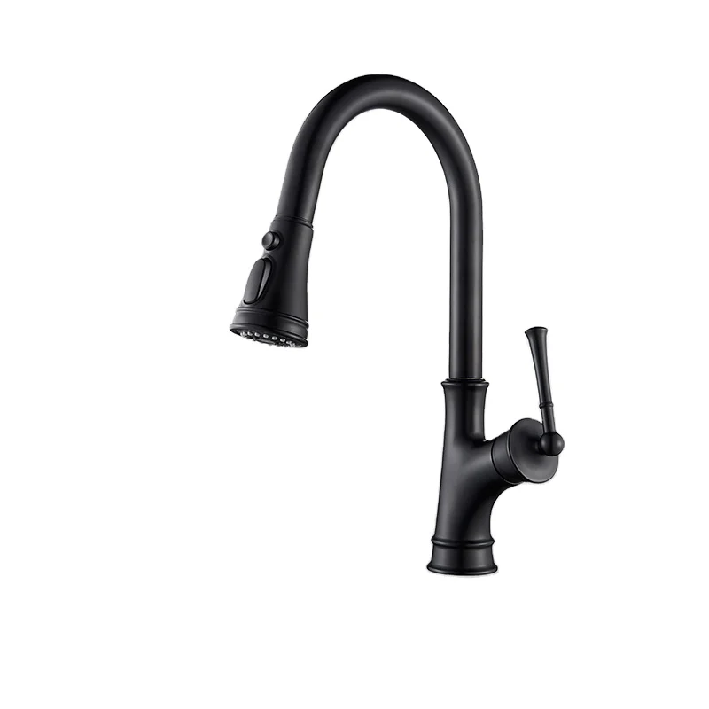 
Kitchen Faucets with Pull Down Sprayer,Pull Out Kitchen Sink Faucets with High Arc Spout,Single Handle Deck Mount Brushed Nicke 