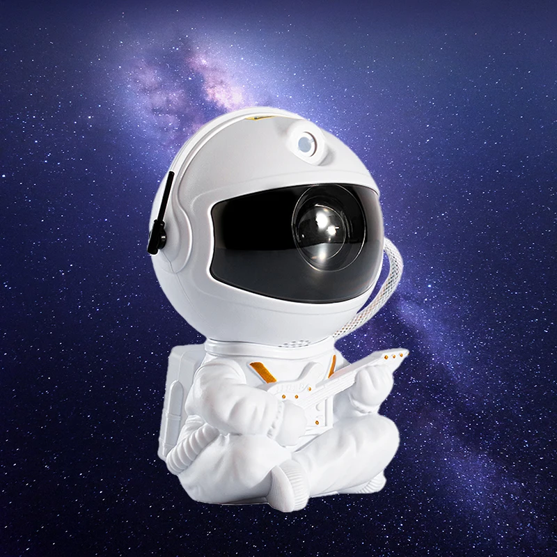 Spaceman LED Starry Sky Atmosphere Night Light Rotatable Remote Control Projector Mini Astronaut Star Projection Lamp