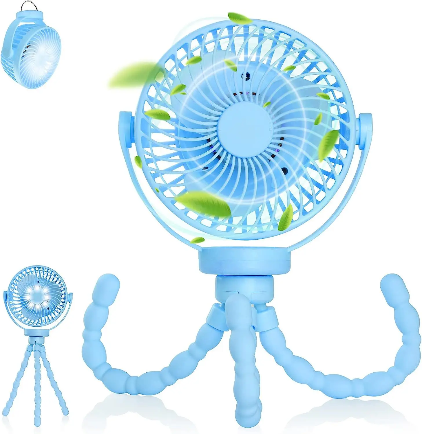 2024 новый стиль Type C Кемпинг Настольный вентилятор лампа охлаждения портативный