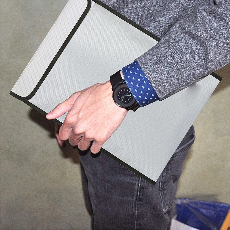 Silicone Lithium Money Waterproof Fireproof Document Bag For Wholesales