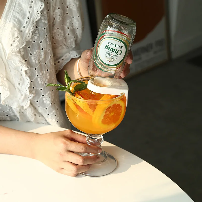 New Arrival Schooner Beer Goblets Round Bowl Weiss Glasses Large Capacity Margaritas Glass Cup Dessert Ice Cream Cup Bowl