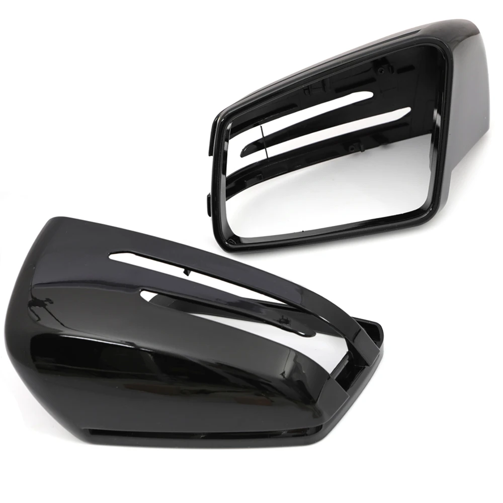 Колпачки для боковых зеркал заднего вида Mercedes Benz A B C E S CLA GLK GLA Class W176 W246 W204 W212 W221 C117 X204 X156 Carbon