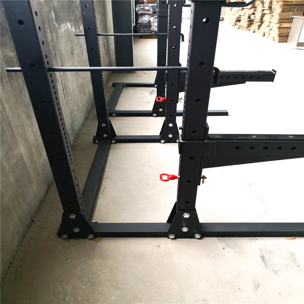 Gym Fitness Multi Function Station Pull Up Cross Fit Racks Standing Rig With Pull Up Bar And Squat Rack